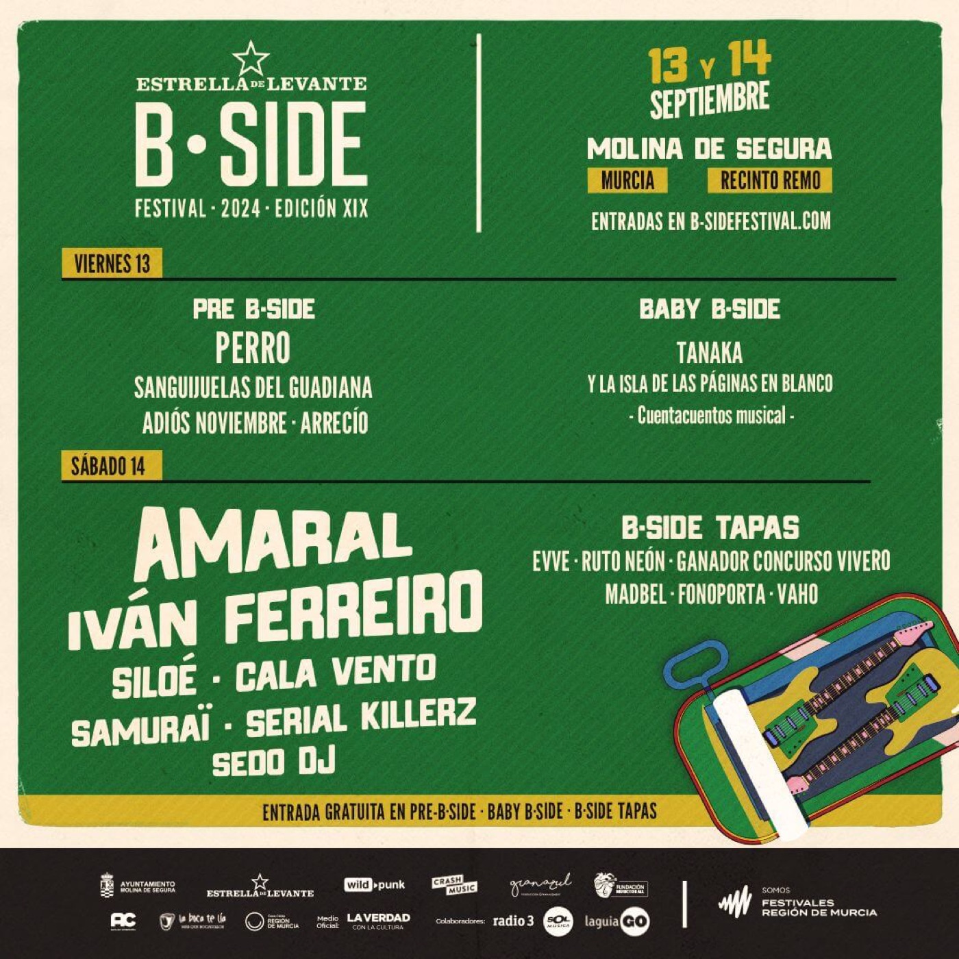 Cartel de B-Side Festival, 2024